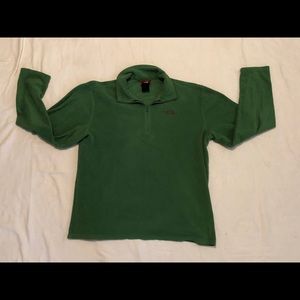 North face fleece green large